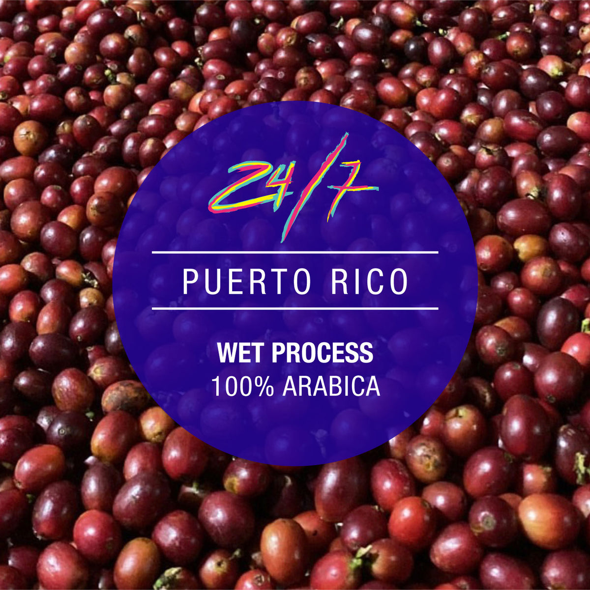 24/7 Puerto Rico Coffee 8oz